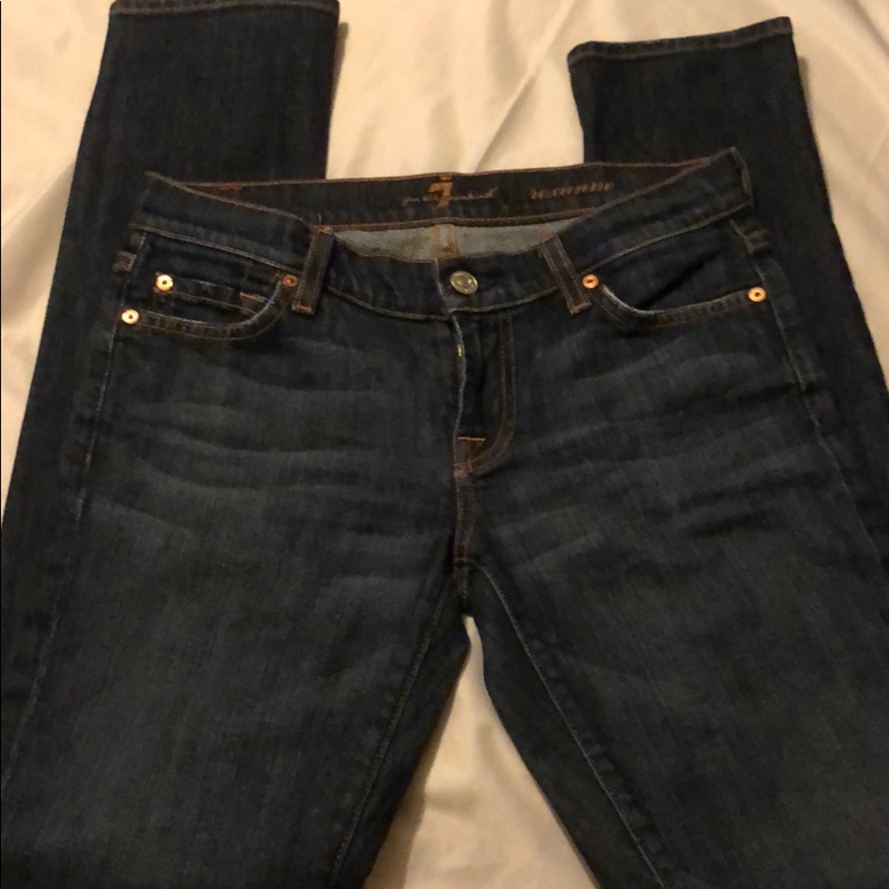 Dark jeans